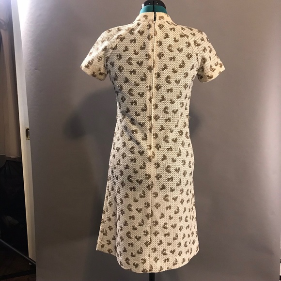 Vintage Keith Adams 60s Mod Shift Dress size 6/8 - Picture 3 of 8